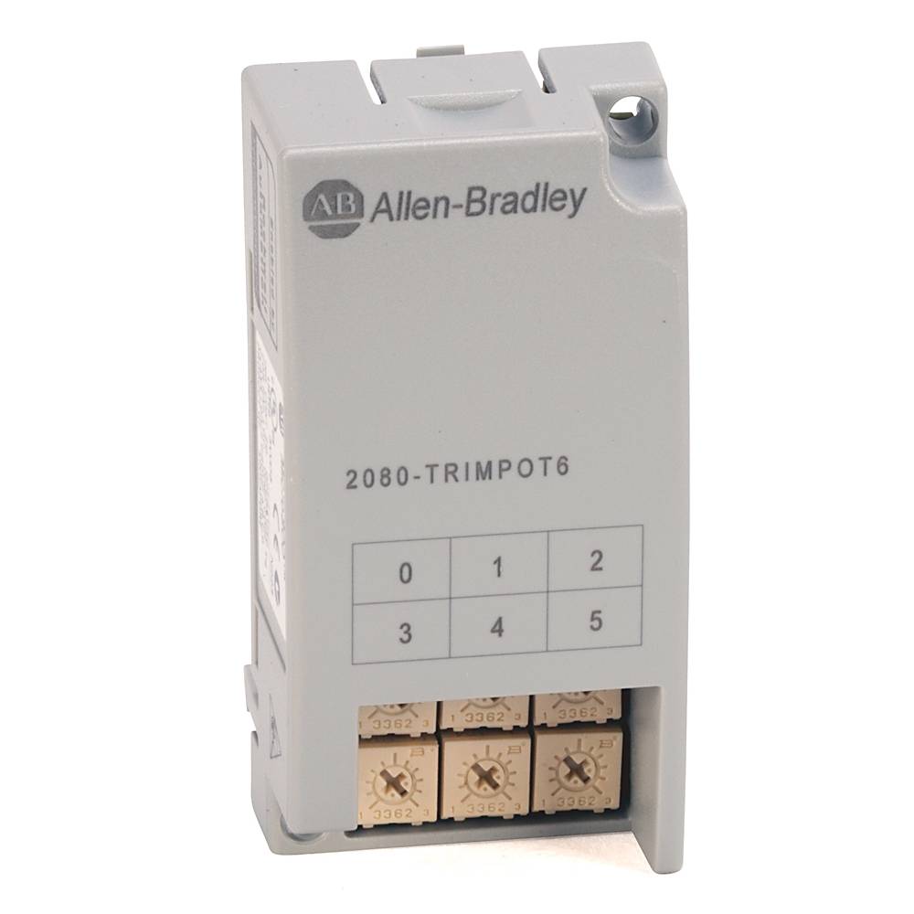 Allen-Bradley Micro800 6 Point Trim Pot Plug-In
