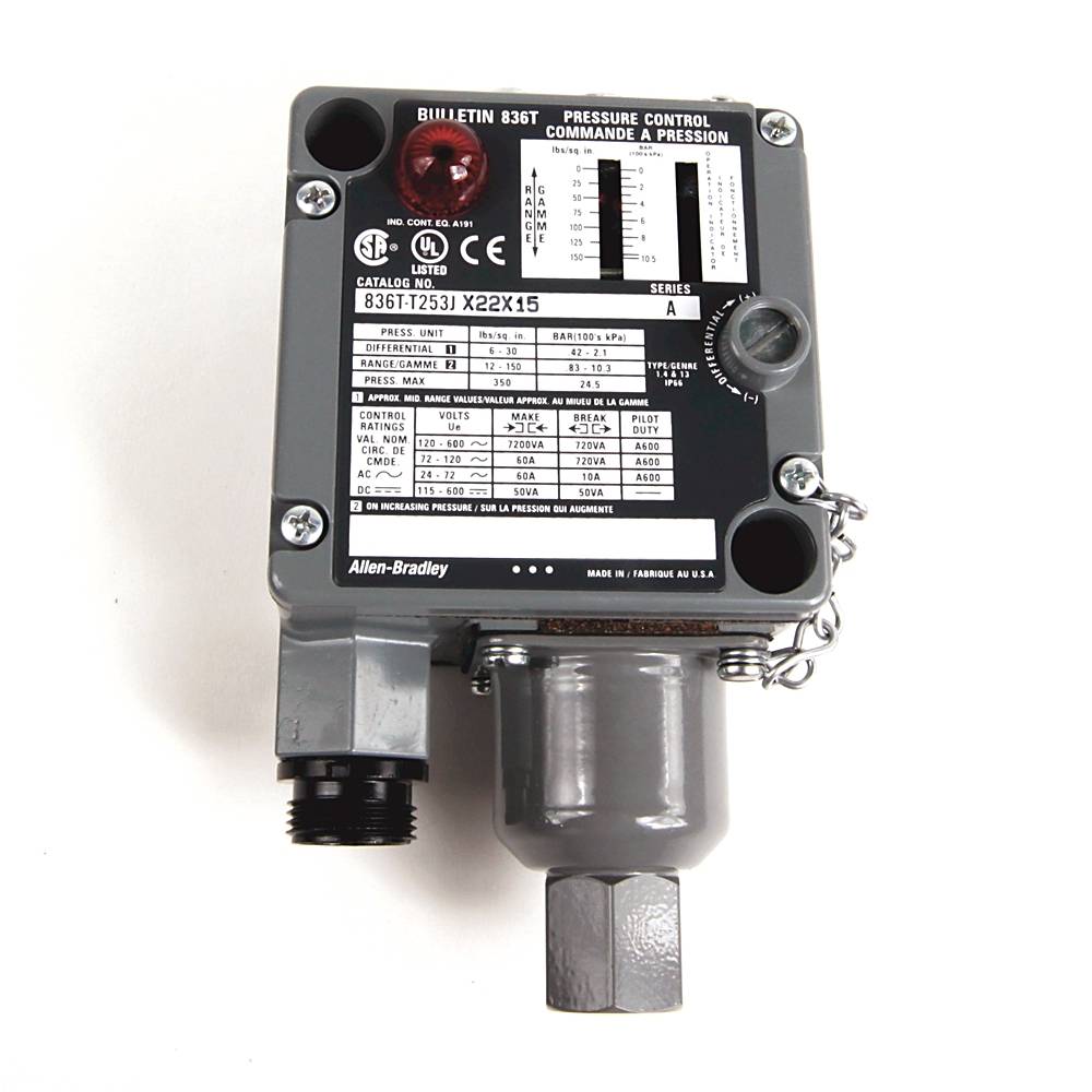 Allen-Bradley Electro-Mech Pres Cntrl Sw