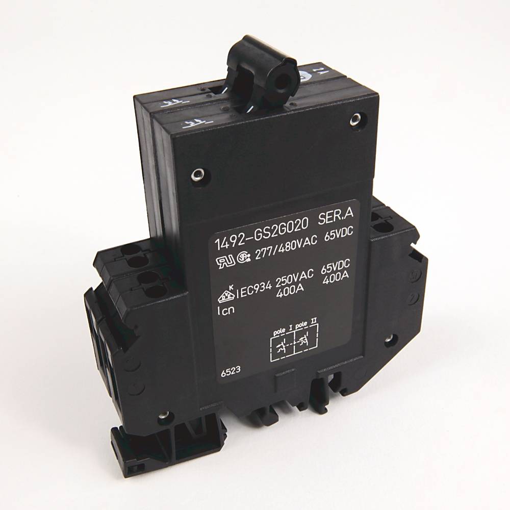 Allen-Bradley 2 Pole High Den. Slim Mini.Cb O.2 A