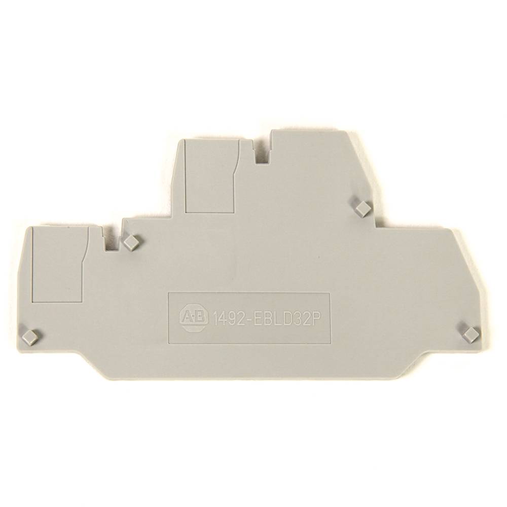 Allen-Bradley IEC End Barrier, 2.5 x 44.7 x 80.5mm