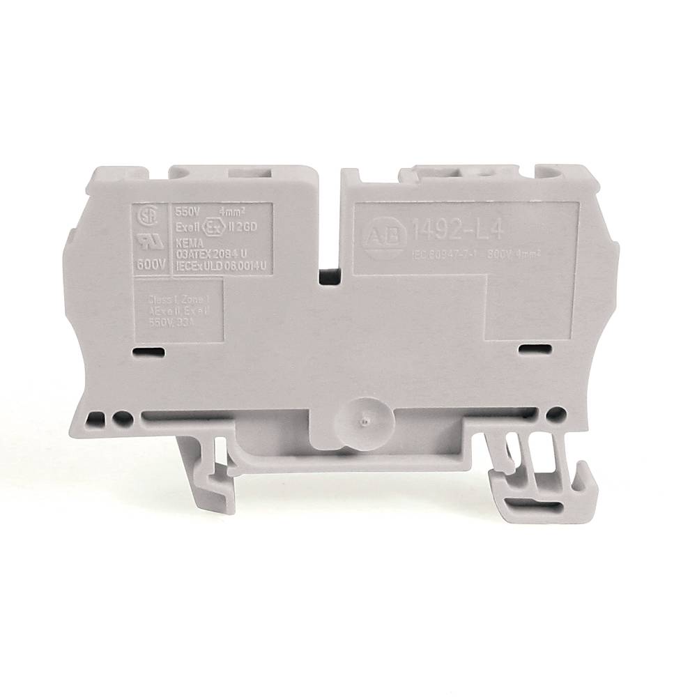 Allen-Bradley IEC Term Blck 6.1x62x35.7mm Spr Clp