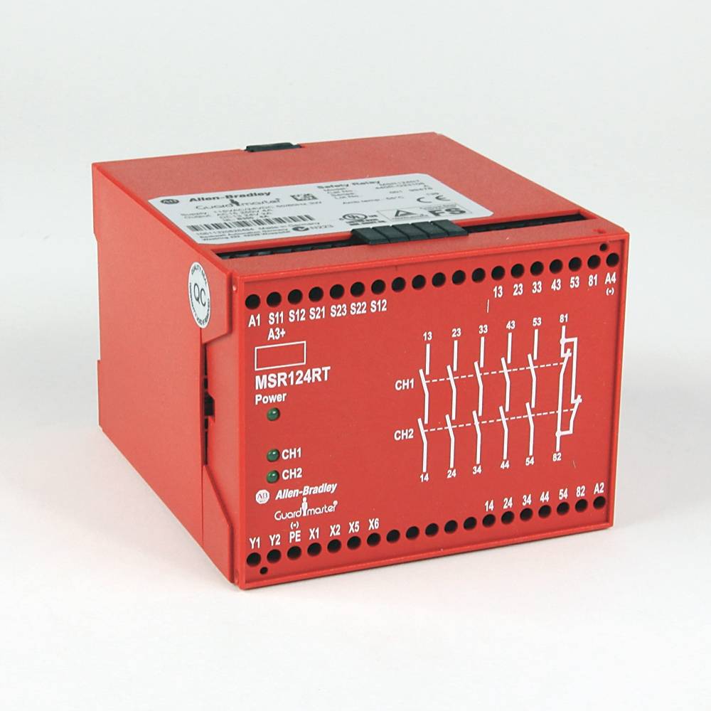 Allen-Bradley Guardmaster MSR124RT Safety Relay