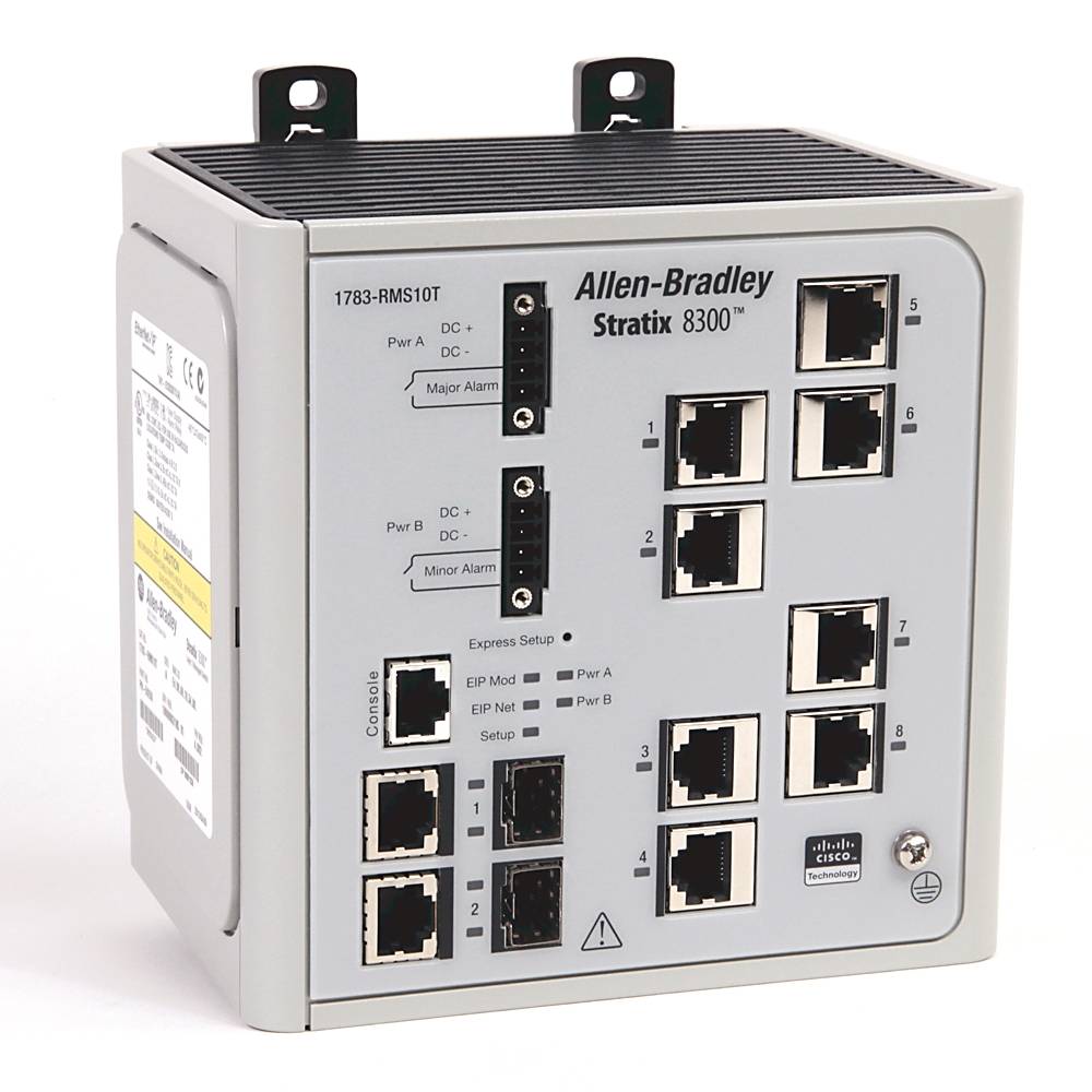 Allen-Bradley Stratix 8300 10 Port Ethernet Switch