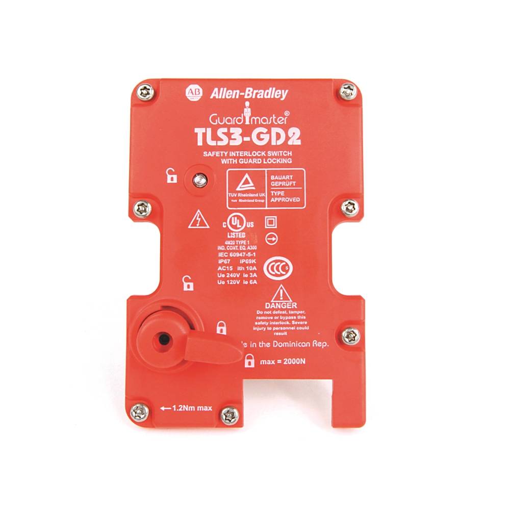 Allen-Bradley TLS-3 Replacement Cover and External Key