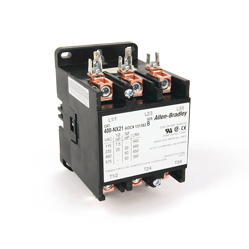 Allen-Bradley Contactor, 400 DP, 50A