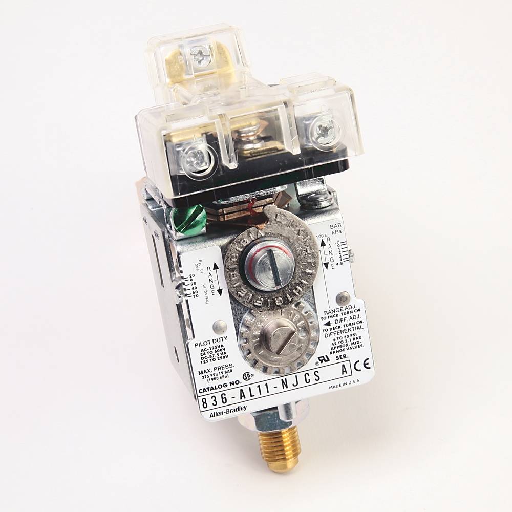 Allen-Bradley Switch,Pressure 600V AC Max 5 Amp Max