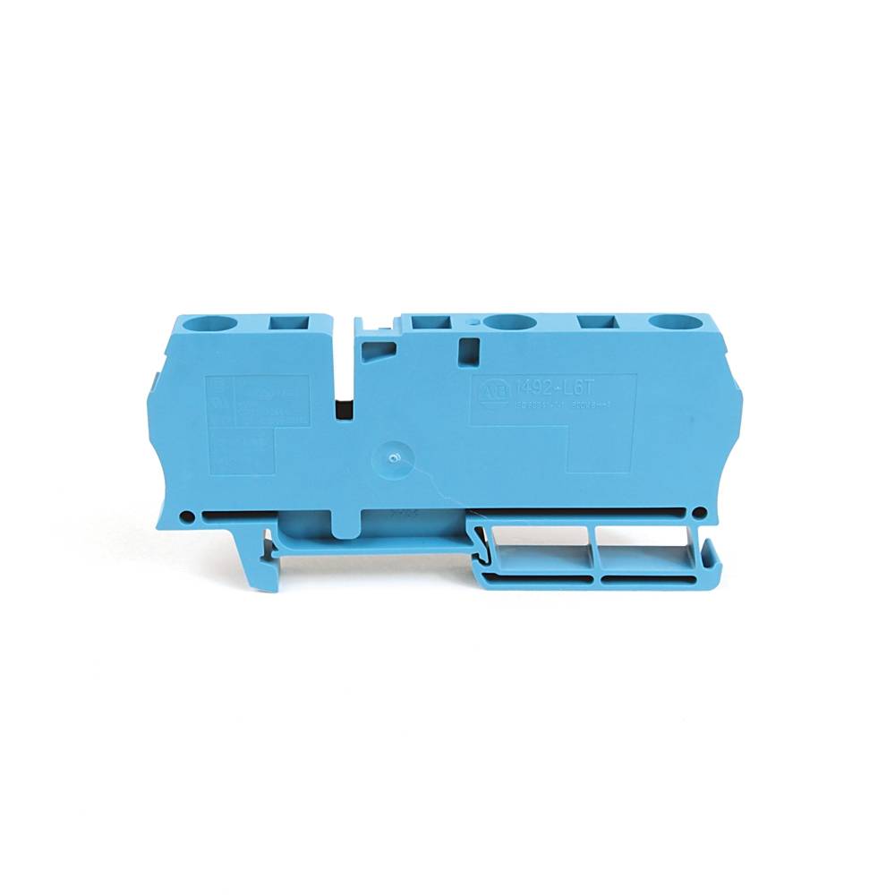 Allen-Bradley 1-Ckt Feed-Through Blk  2 Conn Pts  6mm