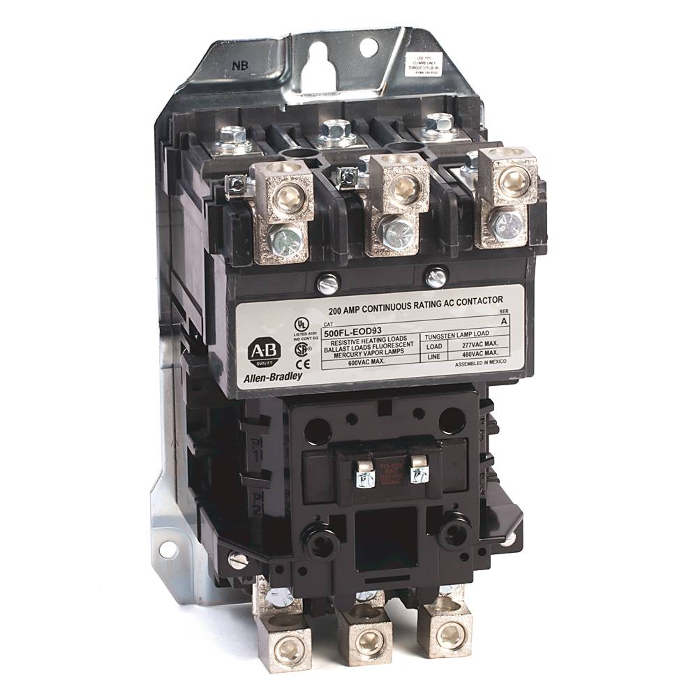 Allen-Bradley NEMA Size 4 Feed Thru Lighing Contactor
