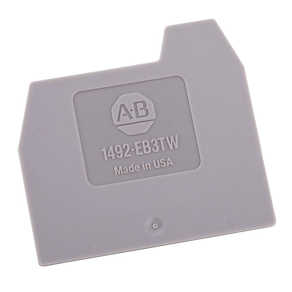 Allen-Bradley IEC End Barrier, 1.5 x 45.4 x 41.6mm