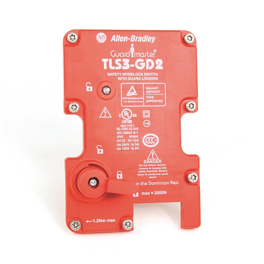 Allen-Bradley TLS-3 Replacement Cover and Override Key