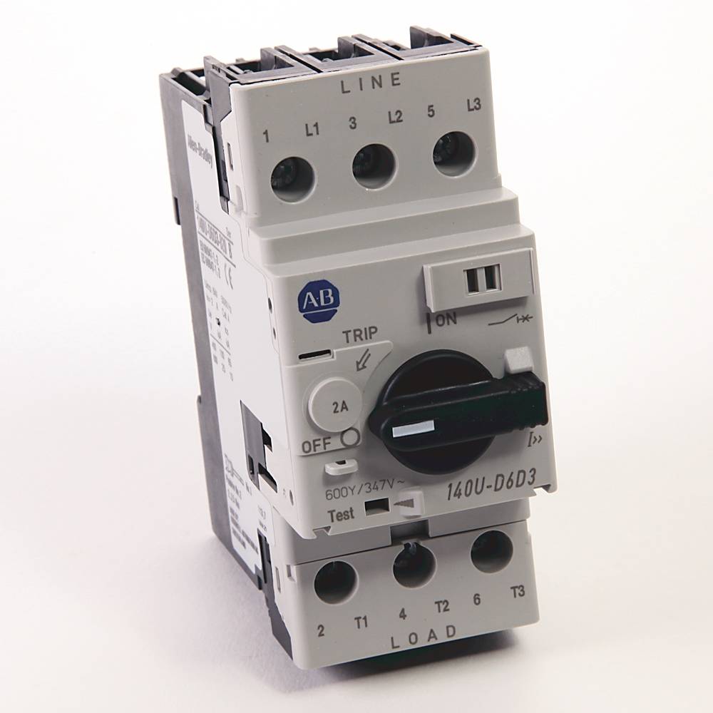 Allen-Bradley Circuit Breaker 3-Pole 2 A UL 489