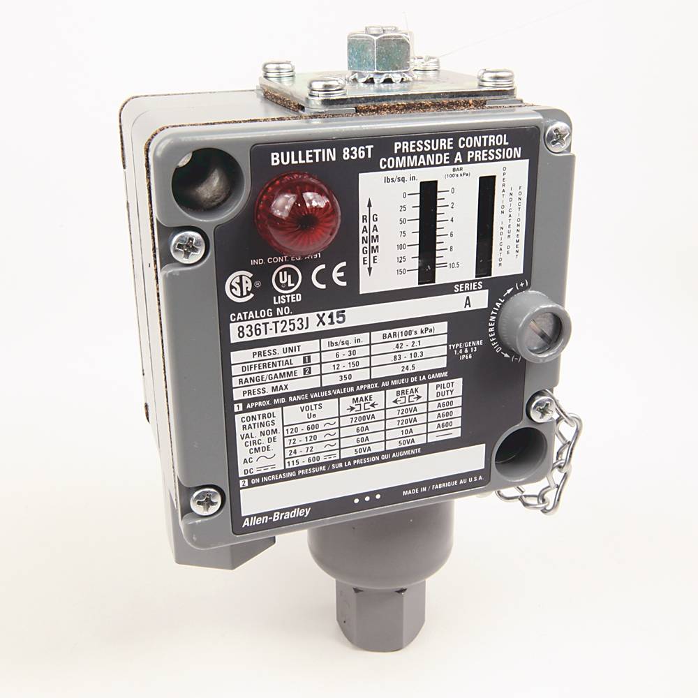 Allen-Bradley Electro-Mech Pres Cntrl Sw