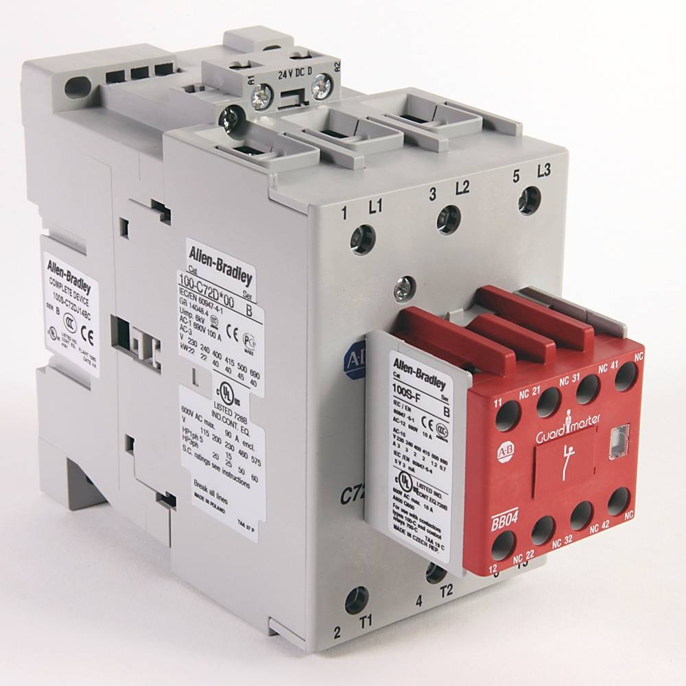 Allen-Bradley 72 A Safety Contactor