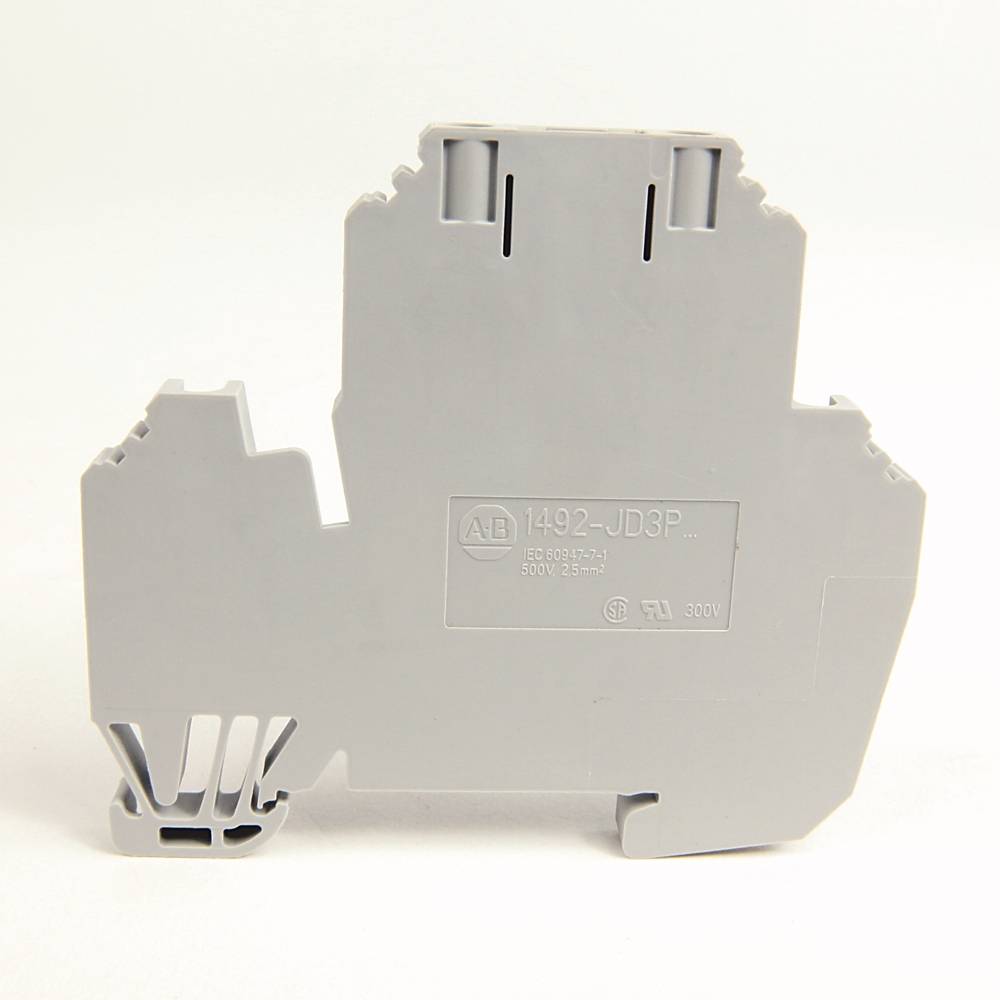 Allen-Bradley IEC 2-Ckt Feed-Through Blk,Plug-In,2.5mm