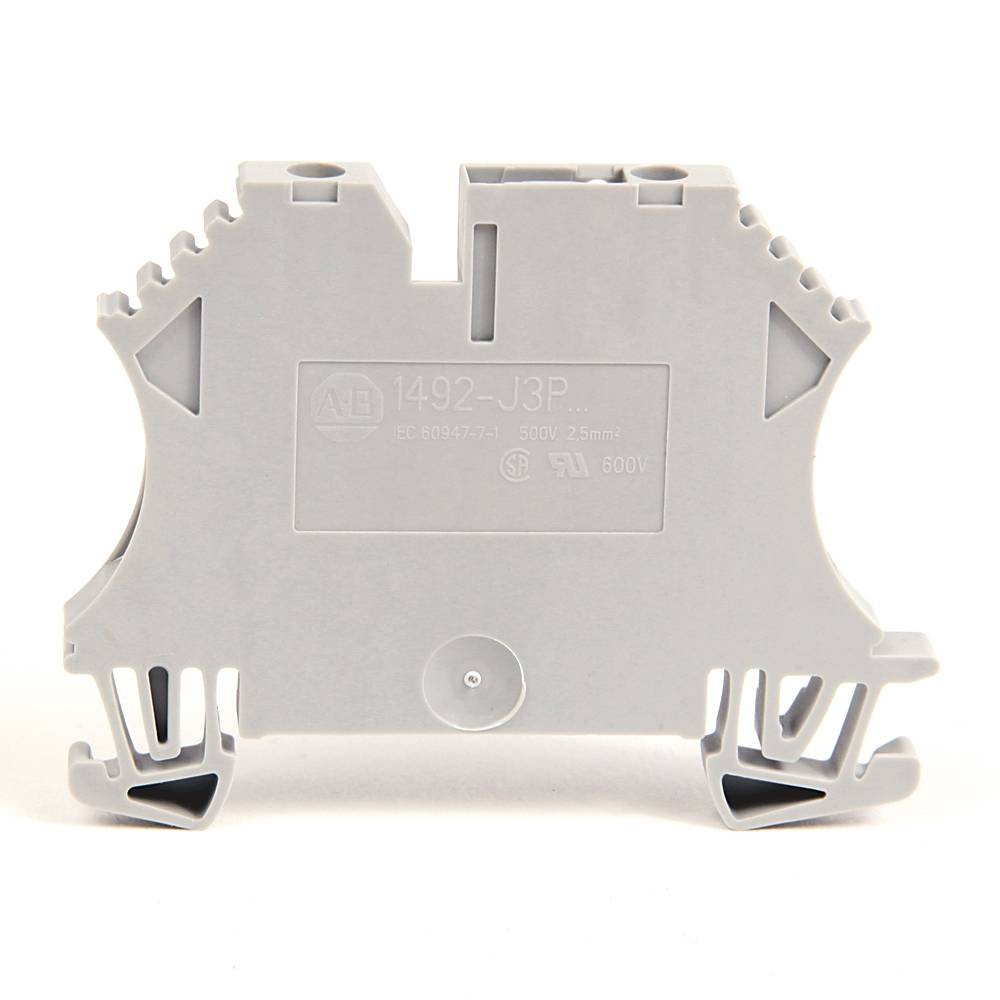 Allen-Bradley IEC 1-Ckt Feed-Through Blk,Plug-In,2.5mm