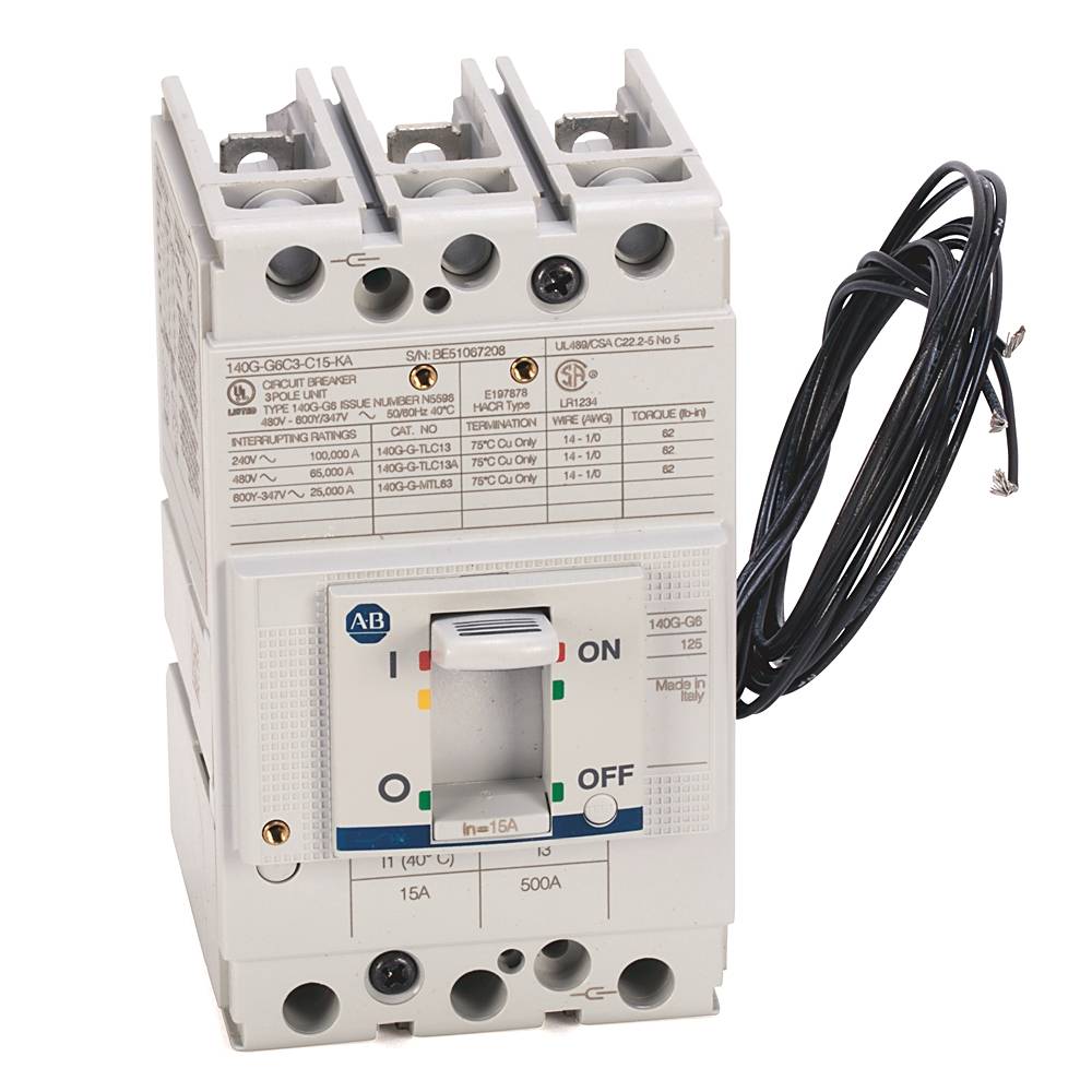 Allen-Bradley 140G 125A G Frame Molded Case Ckt-Bkr