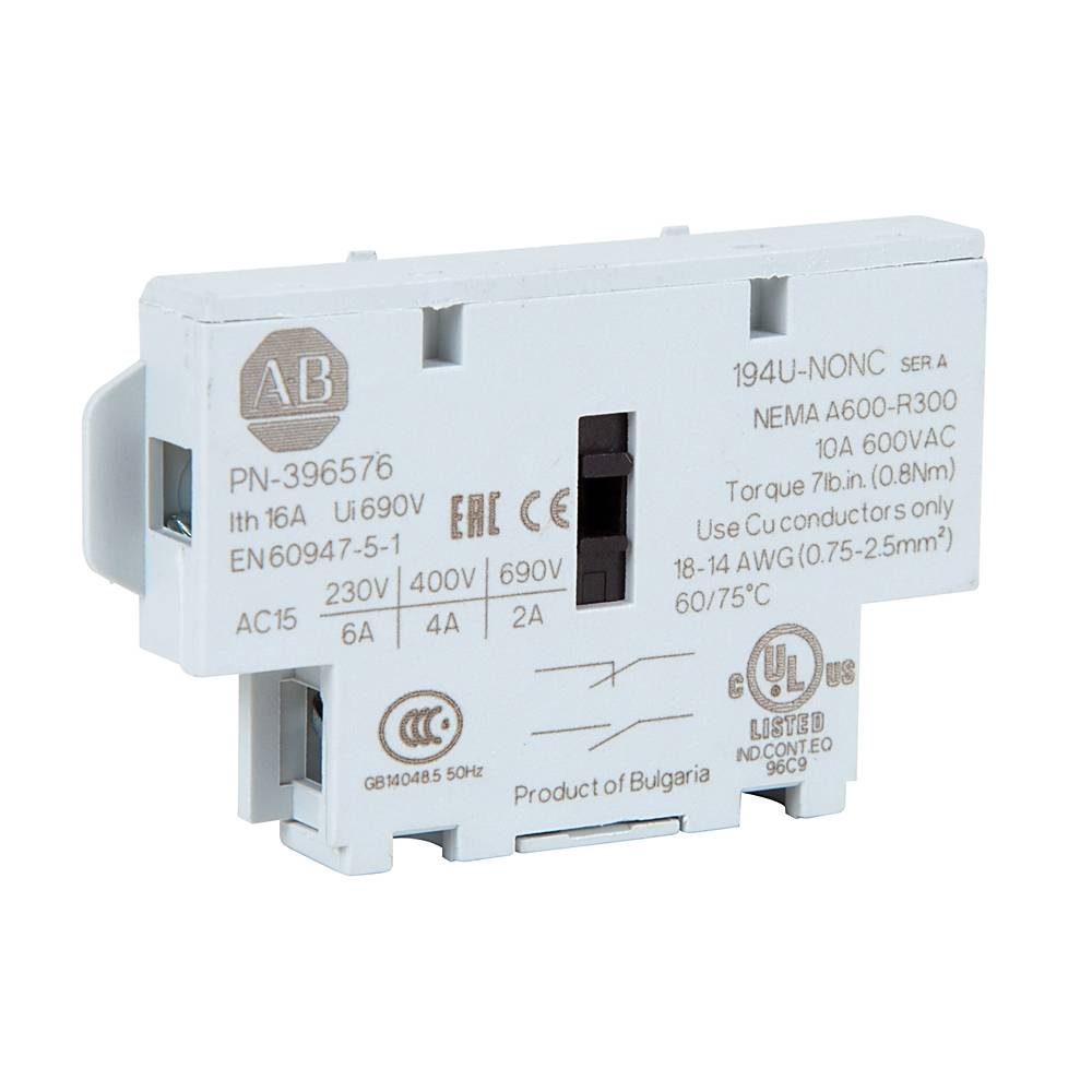 Allen-Bradley 194U Auxiliary Contact