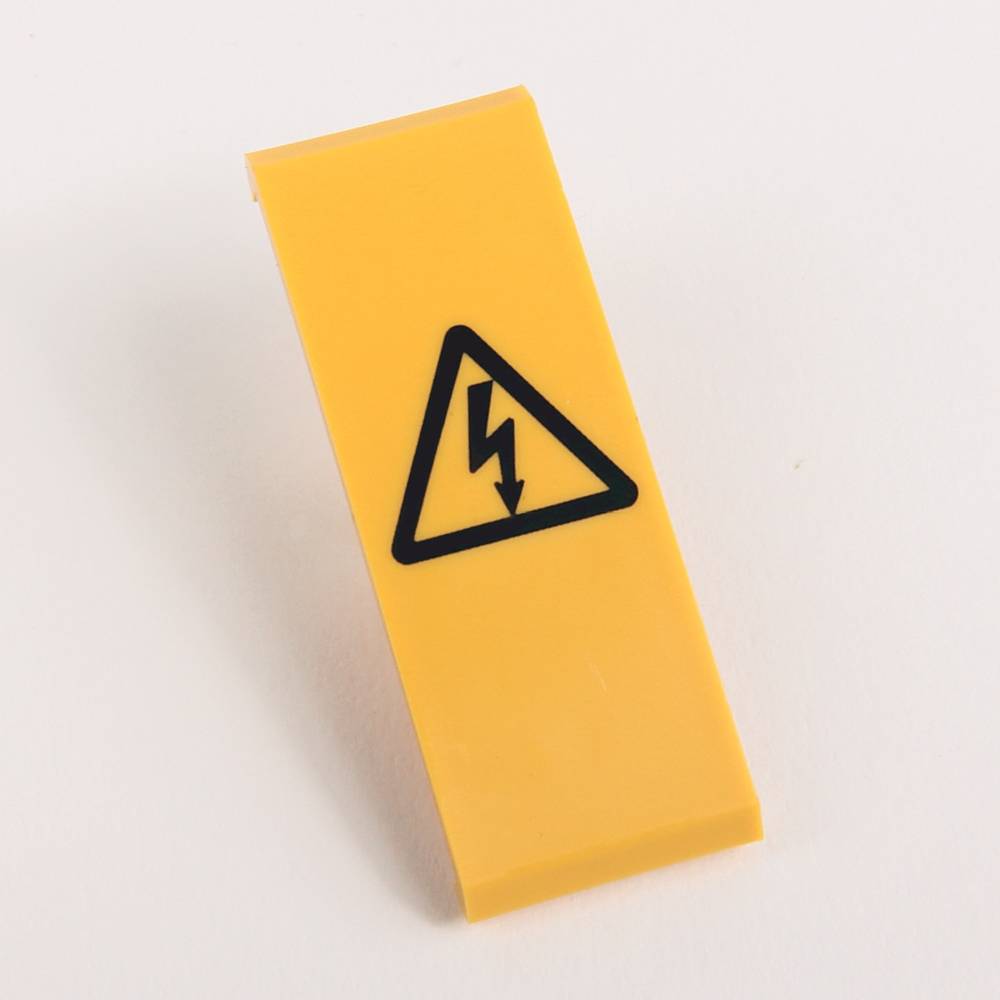 Allen-Bradley IEC Term Blck 18 mm Warning Plate