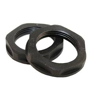 SAB LNB3/4 Lock Nuts, 3/4 in Thread 3/4 in NPT Thread, Polyamide 6