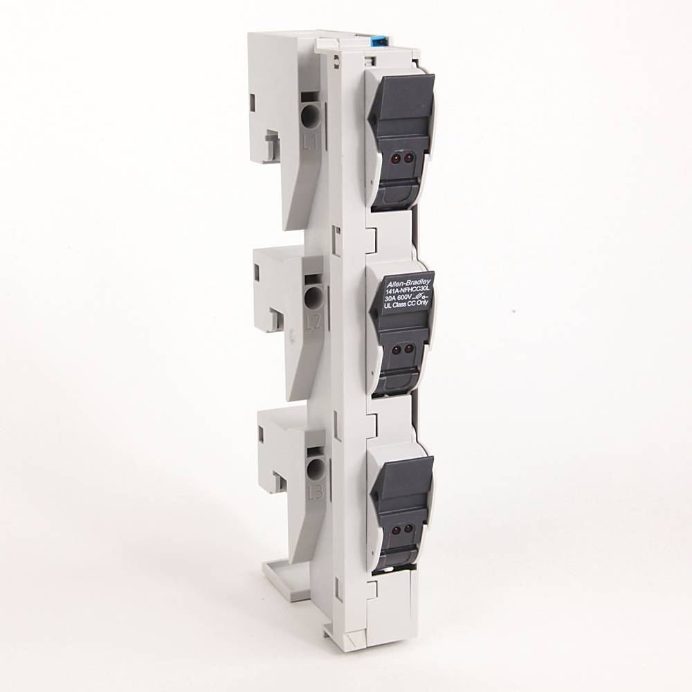 Allen-Bradley MCS Class CC 30 A Bus Bar LED Fuse Base