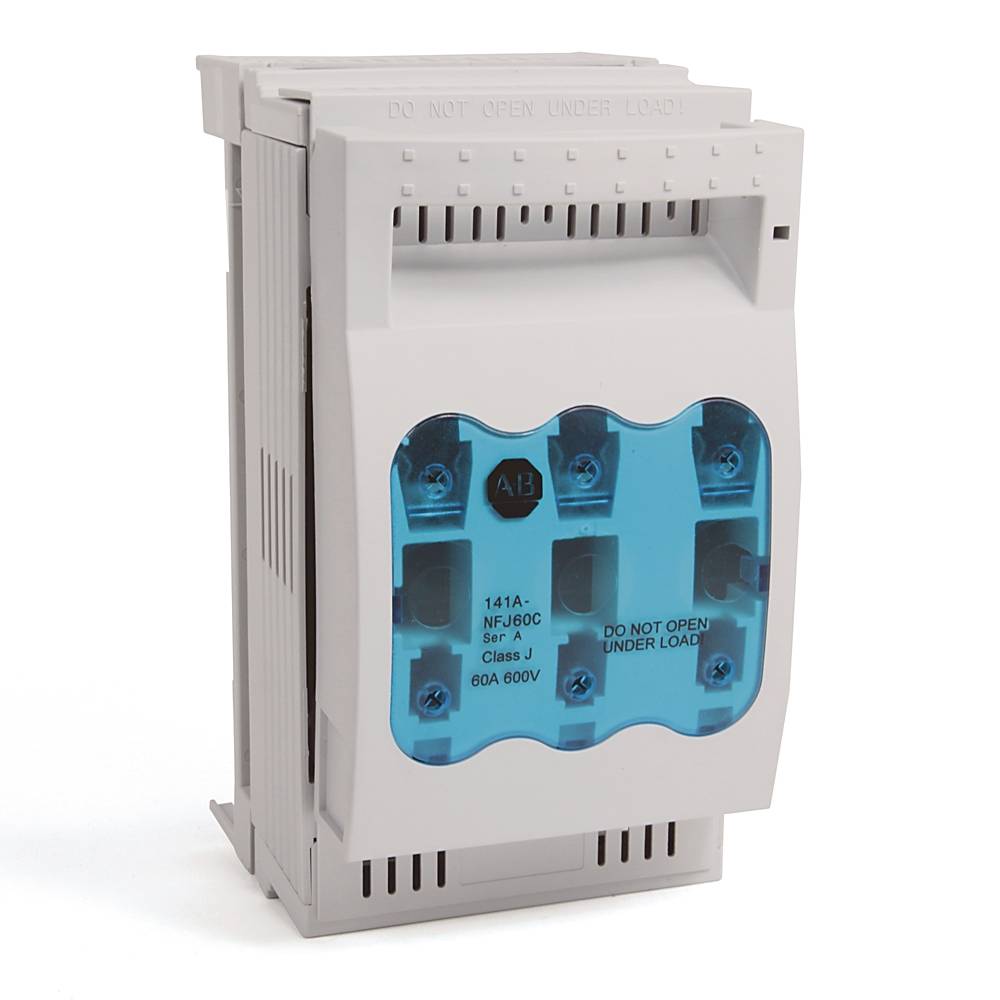 Allen-Bradley MCS Class J 60 A 600V Bus Bar Fuse Base