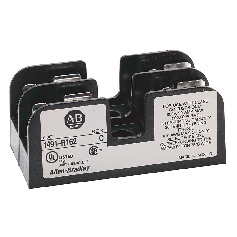 Allen-Bradley 3 Pole 600V 30 A Fuse Block