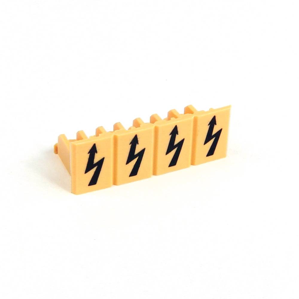 Allen-Bradley IEC Term Blck 6 mm Warning Plate