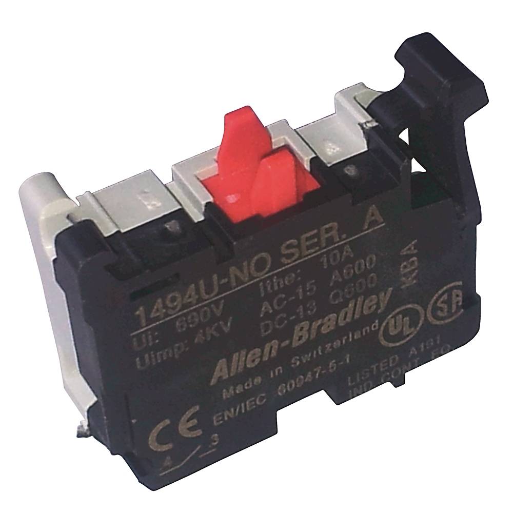Allen-Bradley 1494U 10A N.C. Auxiliary Contact