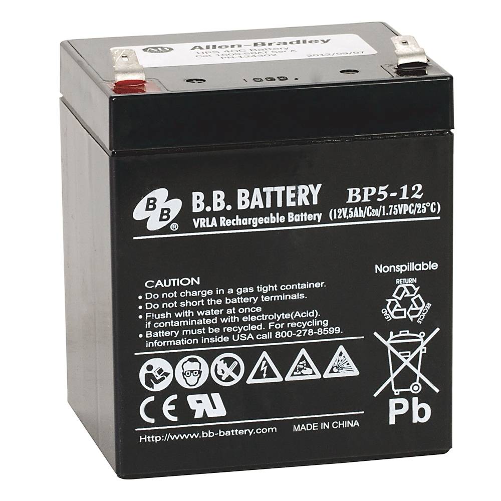 Allen-Bradley Bul 1609 UPS Standard 12VDC Battery