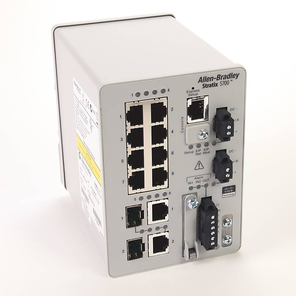 Allen-Bradley Stratix 5700 10 Port Managed Switch