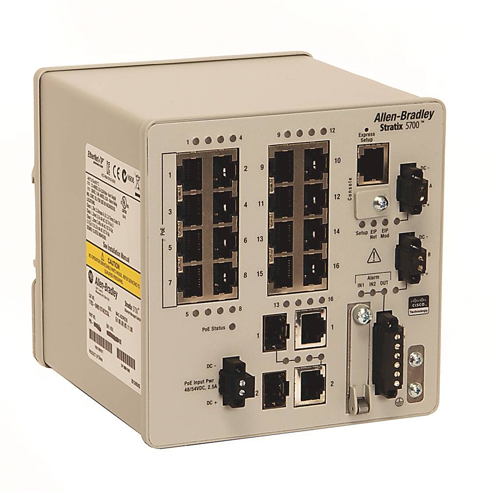 Allen-Bradley Stratix 5700 18 port managed switch