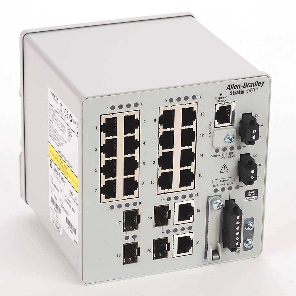Allen-Bradley Stratix 5700  20 Port Managed Switch