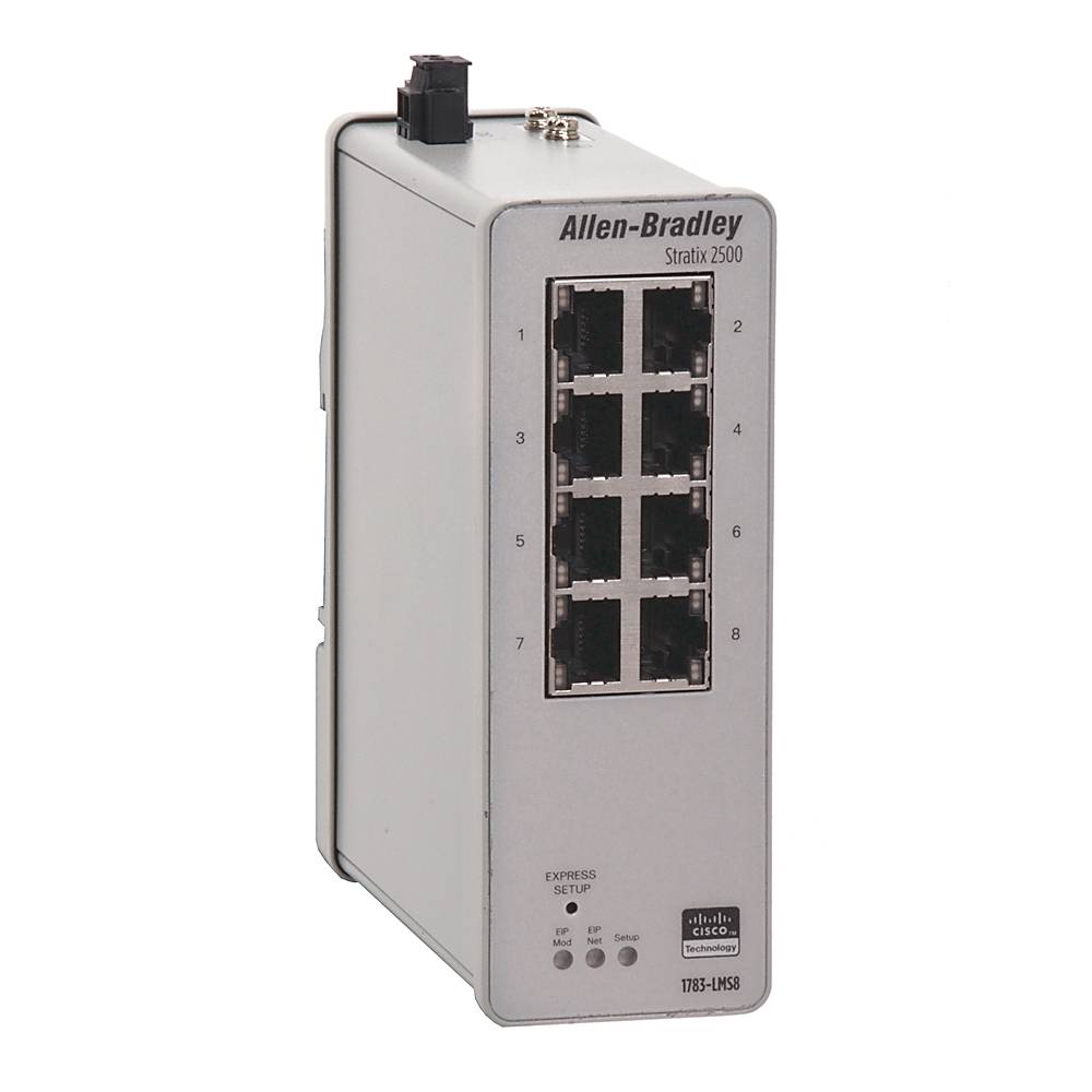 Allen-Bradley Stratix2500 8Port Lightly Managed Switch