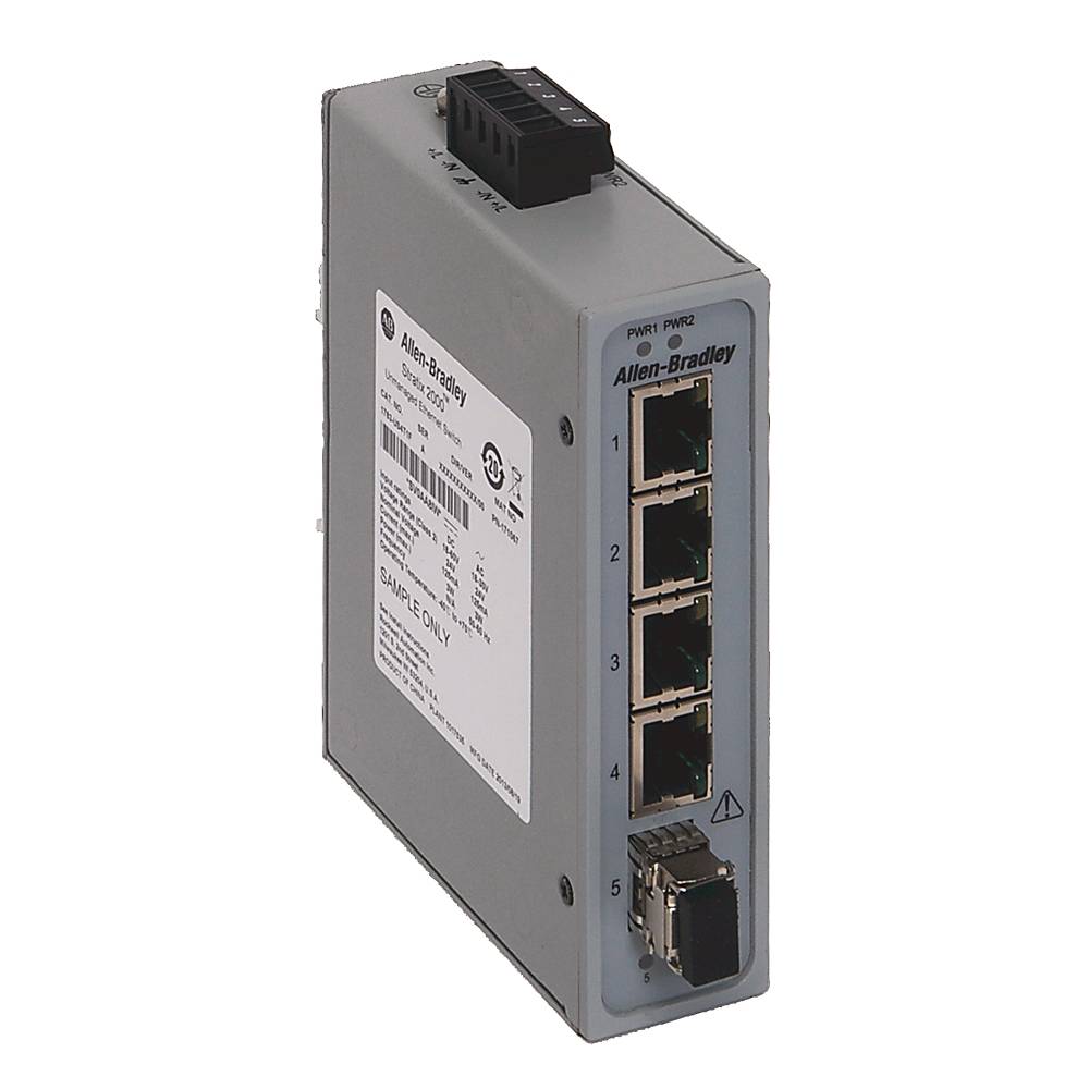 Allen-Bradley Stratix 2000 4T+1F Port Unmanaged Switch