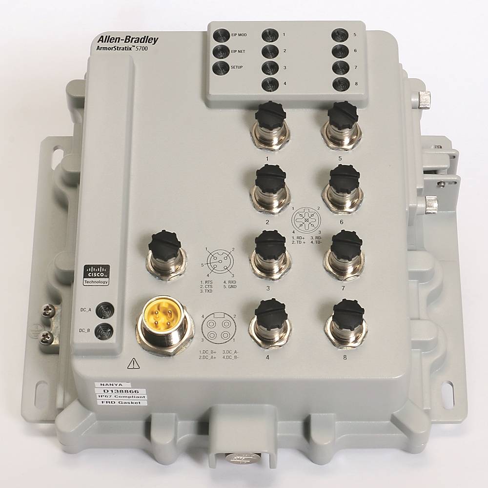 Allen-Bradley ArmorStratix 5700 8 port managed switch