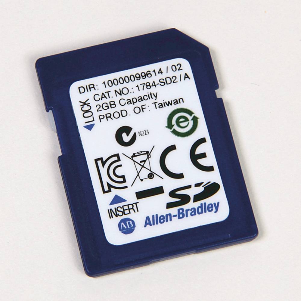 Allen-Bradley ControlLogix Secure Digital Card
