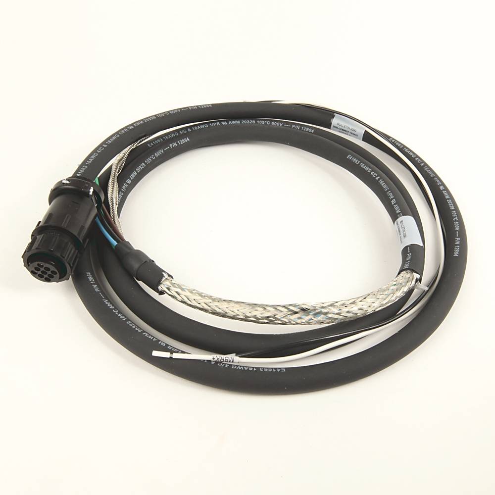 Allen-Bradley TL-Series 2m Power and Brake Cable