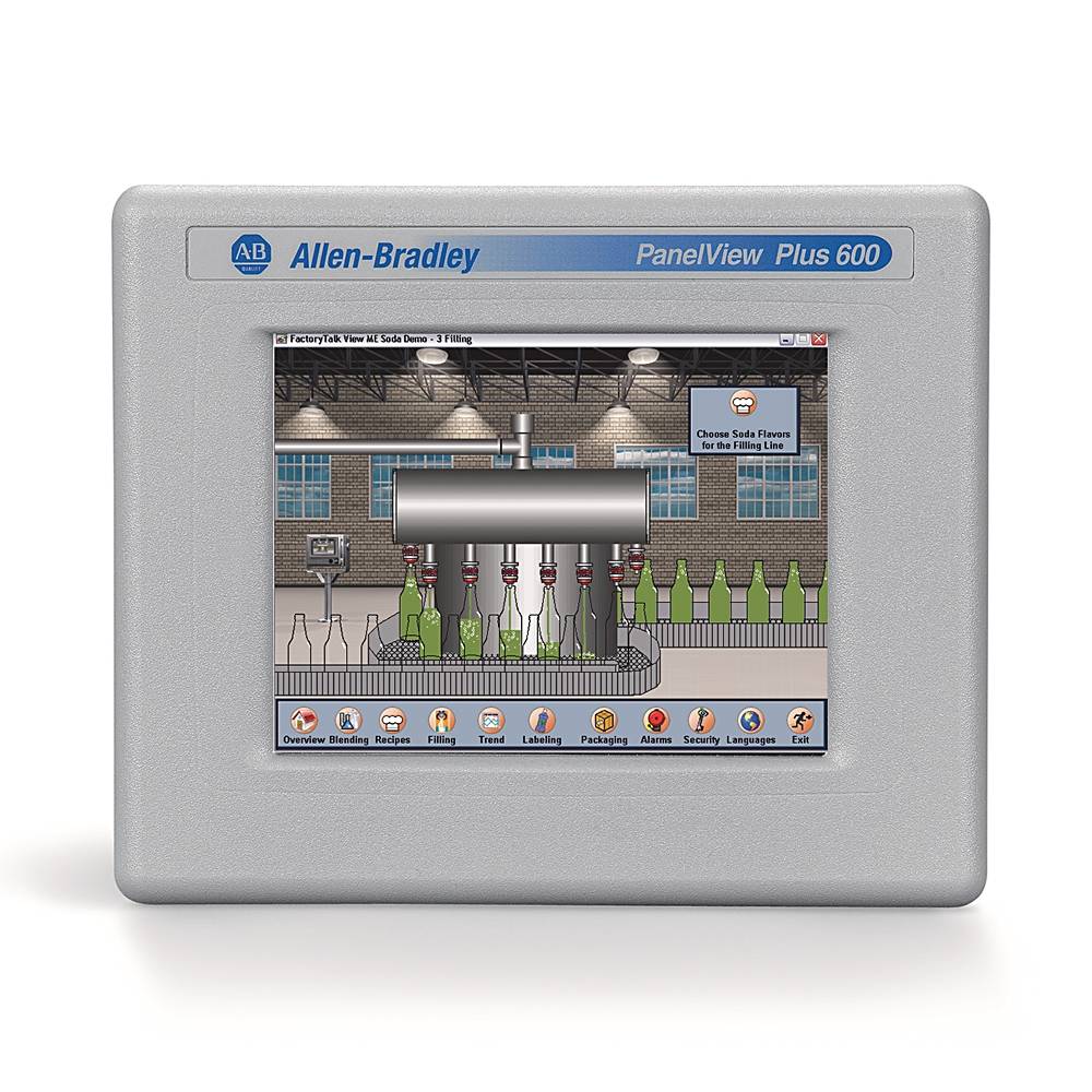 Allen-Bradley PanelView Plus 6 600 Touch Terminal