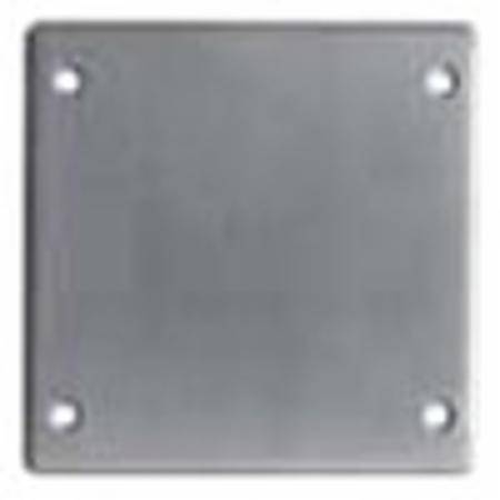 2-Gang Blank Cover Electrical Box Cover Plate with Gasket