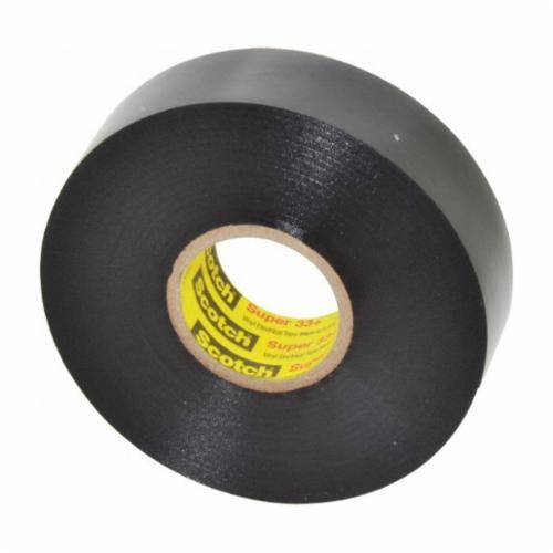 1-1/2" x 44' x 7 Mil, 3M 33-1-1/2X44FT Scotch® Electrical Tape, Black