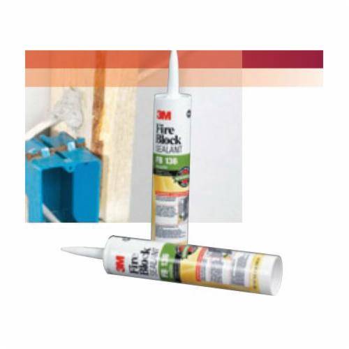 10.1 Fl Oz, Gray, Cartridge, High Caulk, Fire Block Sealant