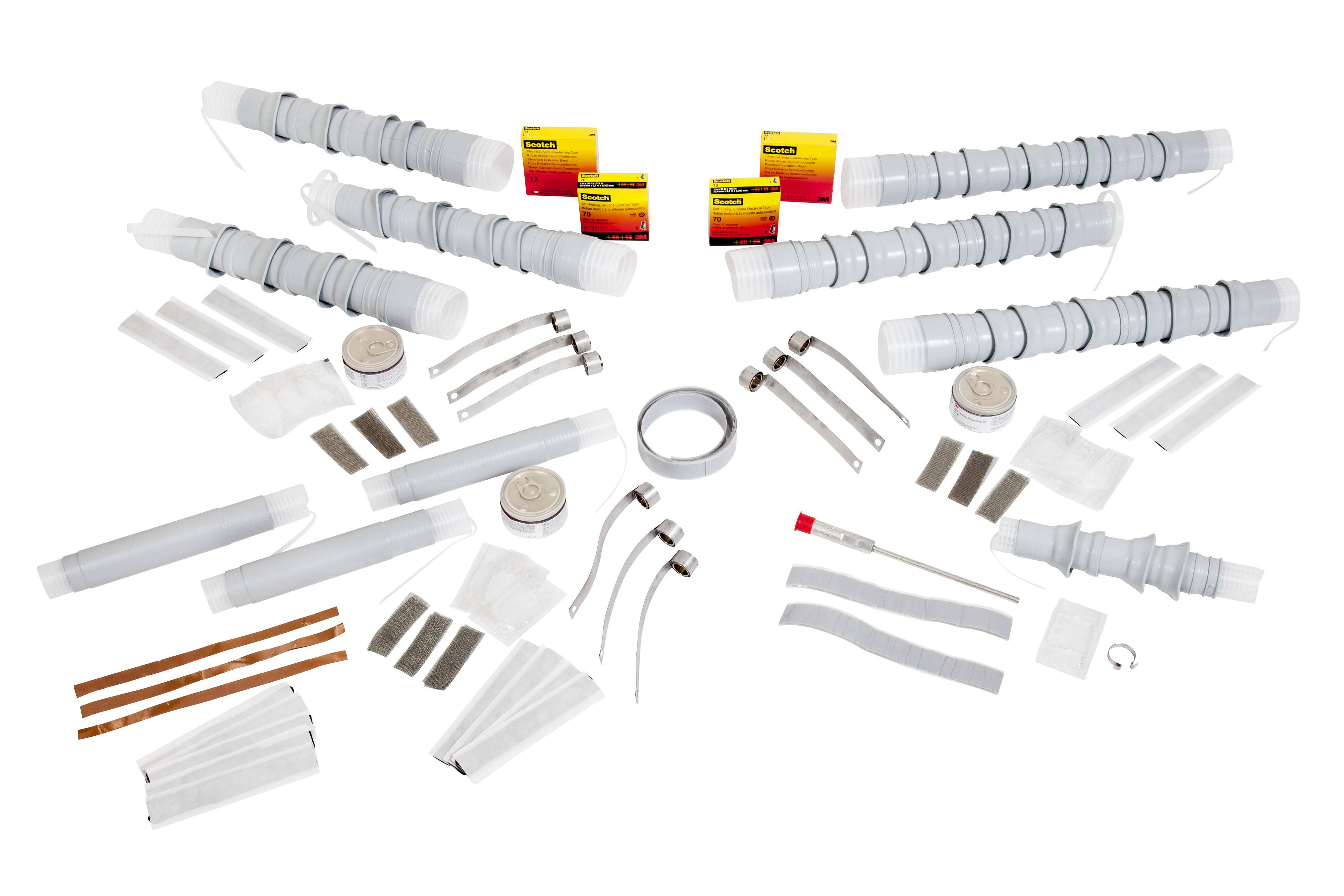 3M™ 7100040360 Cold Shrink QT-II Termination Kit