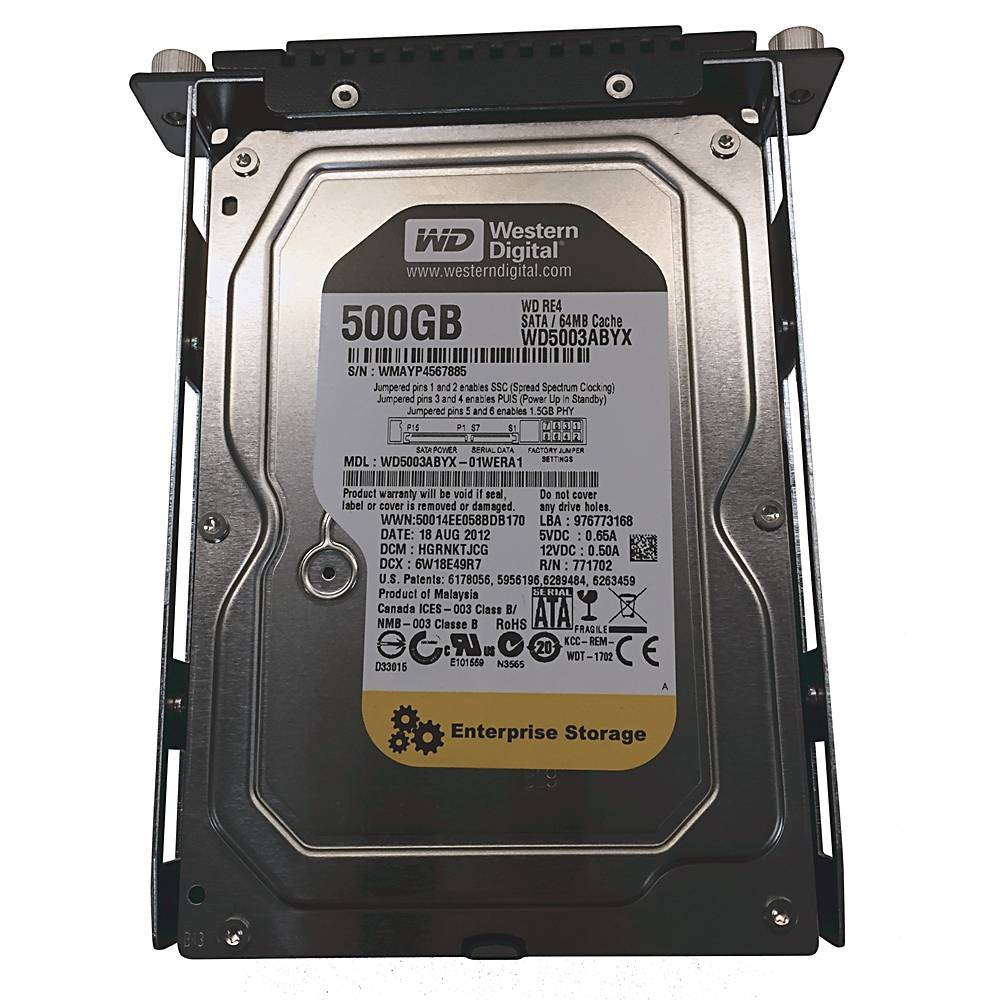 Allen-Bradley 6177R 500GB HDD and HDD Tray