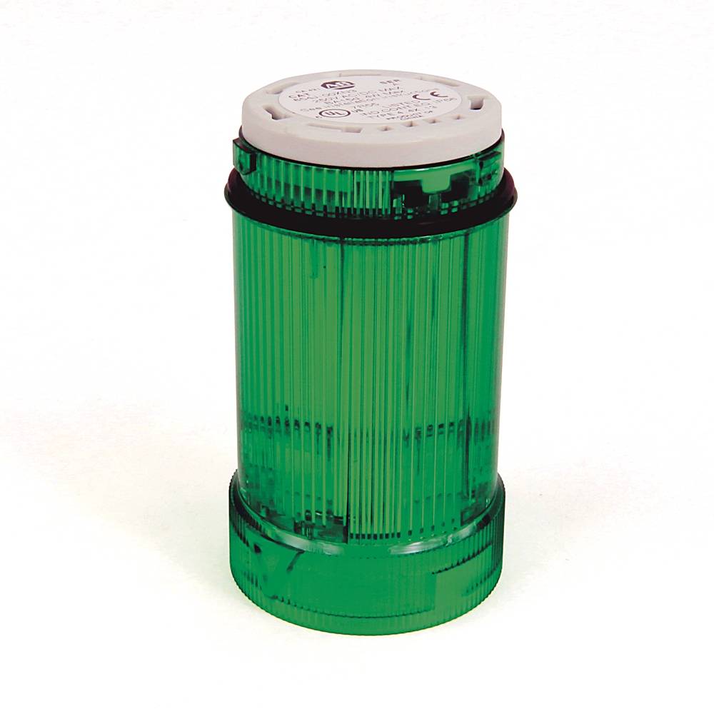 Allen-Bradley 0-250V Ac/Dc 40 mm. Green Light Mod.