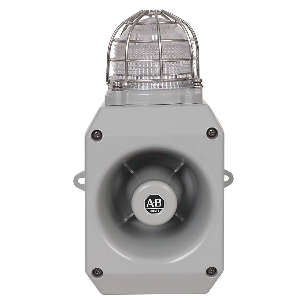 Allen-Bradley Metal Horn with LED Beacon 120V AC