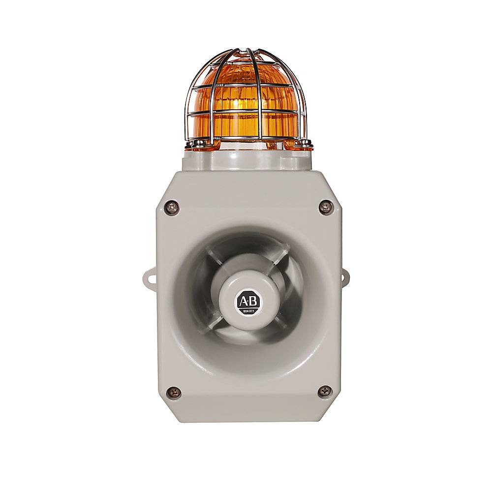 Allen-Bradley Metal Horn with LED Beacon 240V AC