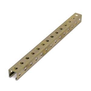 1-1/2" x 1-1/2" x 20', 12 Gauge, Thomas & Betts Corporation B-995-20 Channel Strut