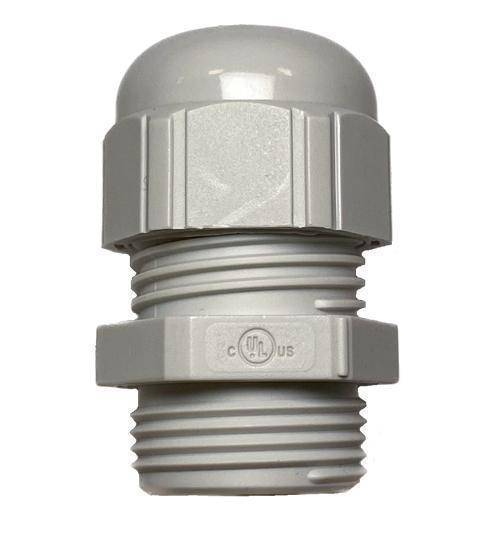 ABB MA5-3001 MA5 Compact/Modular Cable Gland, For Use With MEP1/MEPY1/MEP2/MEP3/MEP4/MEP6/CEPY1/CEP1, Plastic, Gray