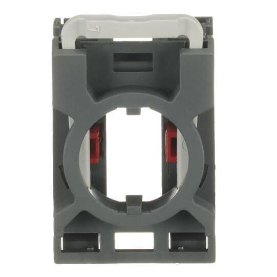ABB MCBH-02 Modular Non-illuminated Contact Block With 3-Position Holder, 22 mm, 2NC Contact, 6 A at 230 VAC, 5 A at 24 VDC Contact, Silver Tipped Contact