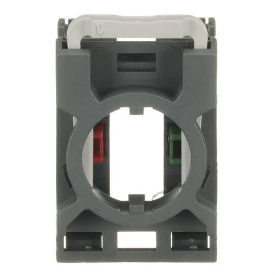 ABB MCBH-11 Modular Non-illuminated Contact Block, 22 mm, 1NC-1NO Contact, 6 A at 230 VAC, 5 A at 24 VDC, 1.1 A at 125 VDC Contact, Silver Tipped Contact